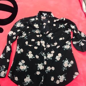 Express long sleeve blouse